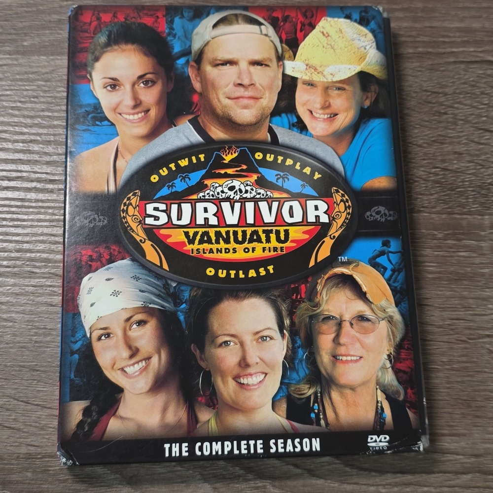 Survivor Vanuatu Islands of Fire The Complete Season 9 DVD 4-Disc Box Set 2006
